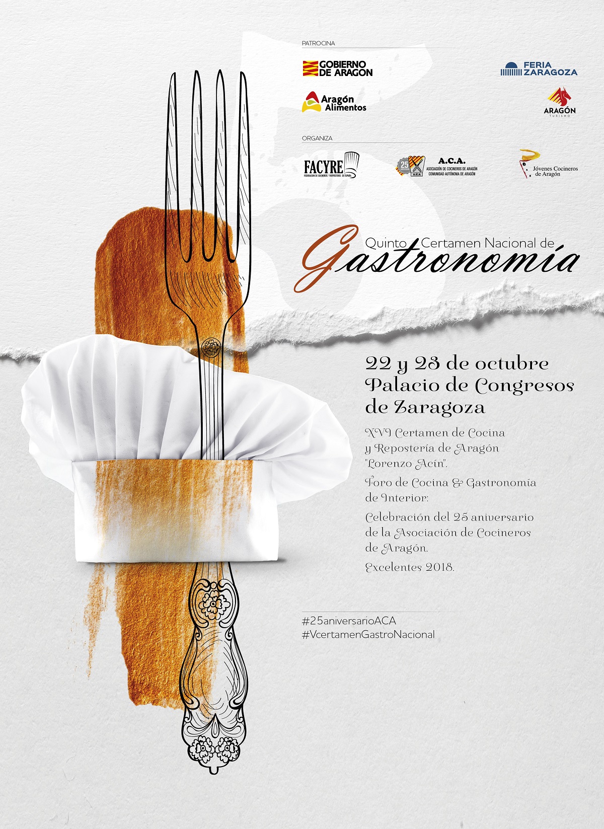 Zaragoza acoge en V Certamen Nacional de Gastronomía